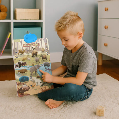 Talking educational board for teaching English to children