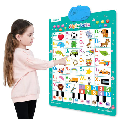 Talking educational board for teaching English to children